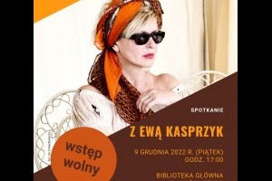 Aktualności: Spotkanie z Ewą Kasprzyk